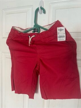 OshKosh B'gosh Red Kids Drawstring Shorts size 8